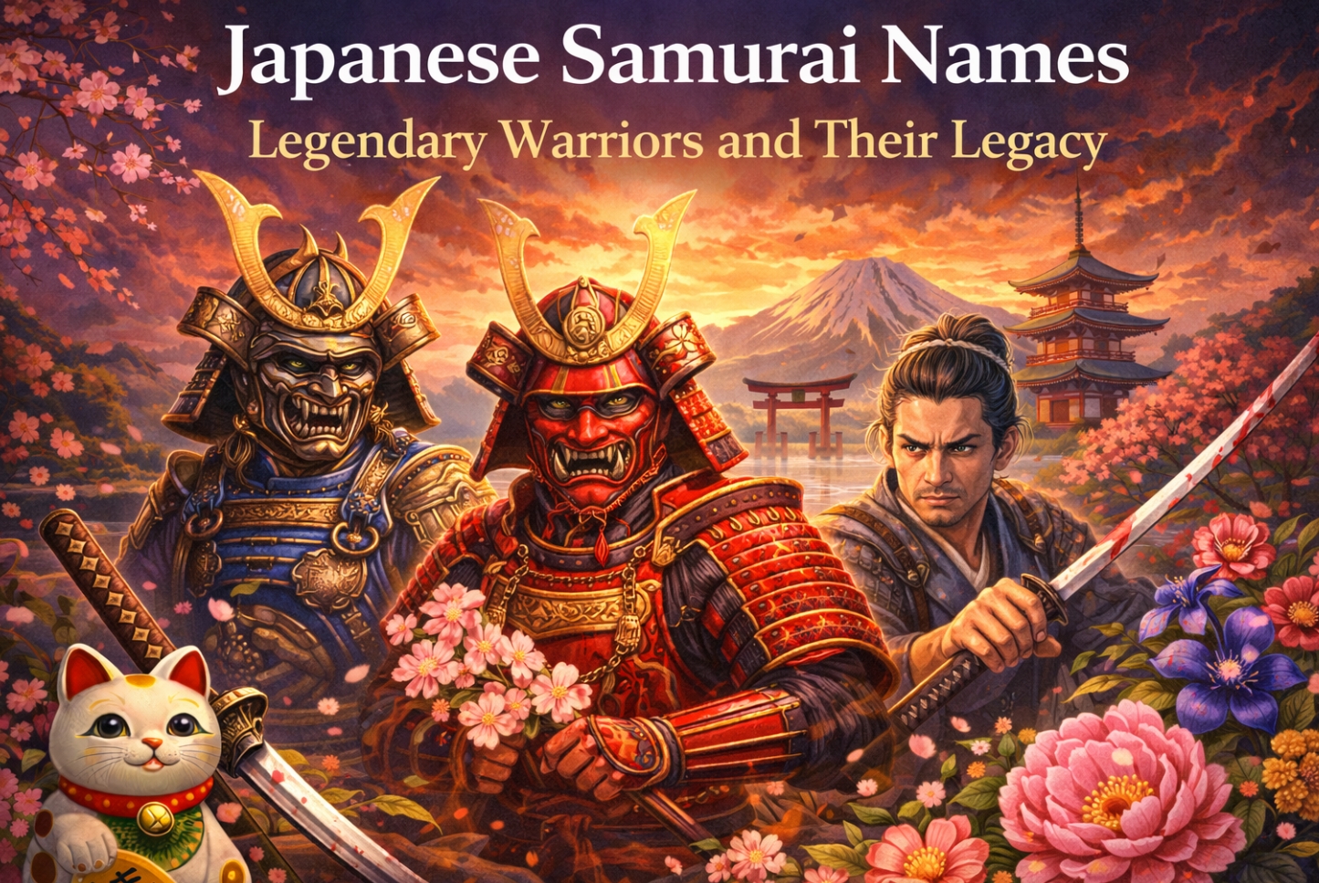 Japanese Samurai Names - Legendary Warriors and Their Legacy