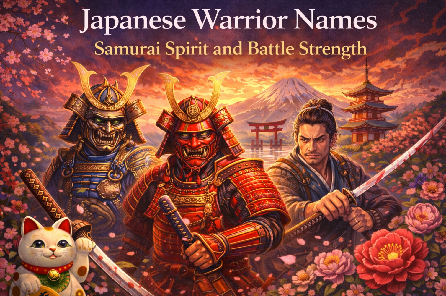 Japanese Warrior Names - Samurai Spirit and Battle Strength